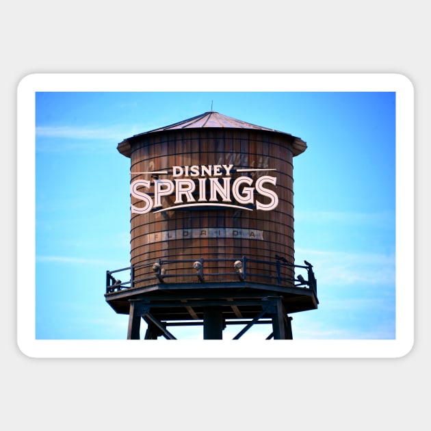 Springs Tower Sticker by dltphoto